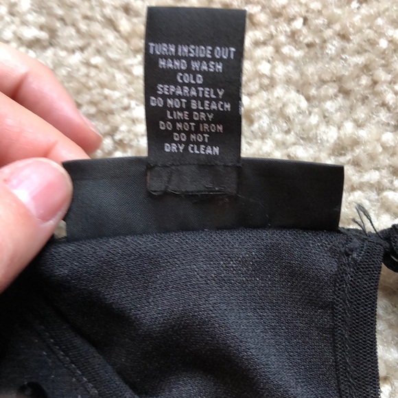 New I.N.C Black tank top sleeveless shirt size medium sequin blouse - Picture 7 of 8